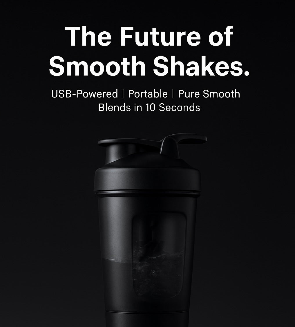 MixBlaze™ Smart Electric Protein Shaker Bottle.